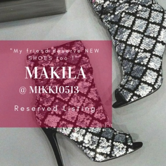 @mikki0513 - FLOSSY ANKLE BOOTIES - SILVER - Picture 1 of 5